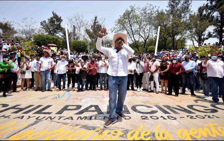 En caso de que su hija sea la candidata y gane las elecciones, Salgado Macedonio dijo que sólo será un espectador. 