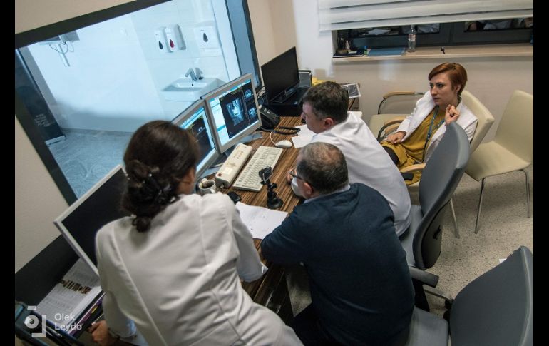 La identidad de la mujer se desconoce y se cree que fue encontrada en las tumbas reales de Tebas, en el Alto Egipto. AFP/Warsaw Mummy Project-A. Leydo