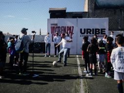 El candidato garantizó que el deporte es una de las apuestas más grandes de su proyecto político. ESPECIAL