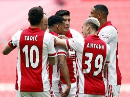 Con este título el Ajax asienta su dominio en la competición. AFP / M. Van Steen