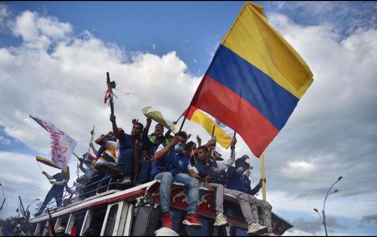 El proyecto de reforma tributaria original desató las multitudinarias protestas de cuatro días. EFE/ARCHIVO