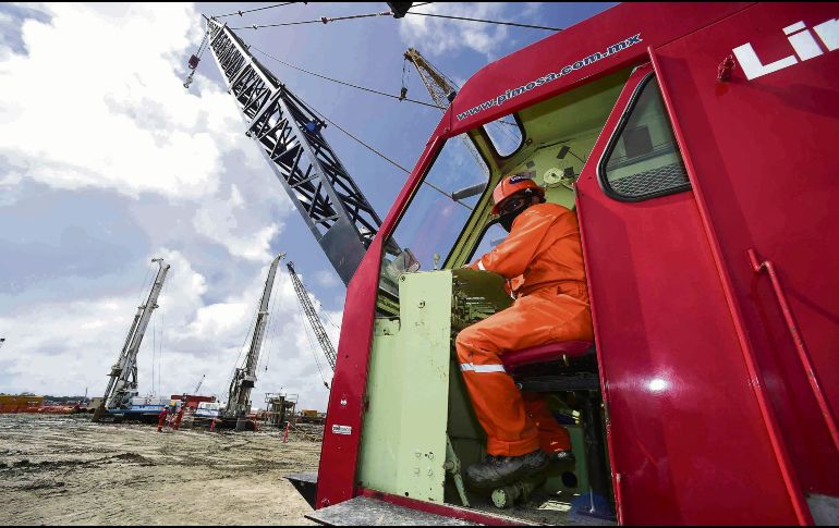 OBRA. La Refinería de Dos Bocas, en Tabasco, avanza en su construcción. ESPECIAL 