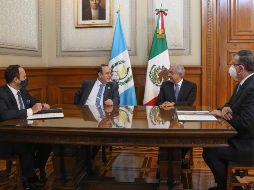 Giammattei es el tercer mandatario extranjero invitado por la administración de López Obrador. TWITTER/@lopezobrador_