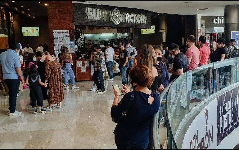 El sector restaurantero también notificó incremento en el número de comensales. ESPECIAL