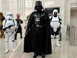 Las bandas sonoras de la serie Star Wars se incrementaron en un 182% desde enero de 2019 en su modalidad Deezer HiFi. AFP / S. Yeh