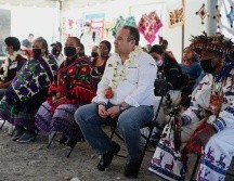 Uribe se comprometió a “dar la batalla” por los pueblos indígenas radicados en Zapopan. Cortesía