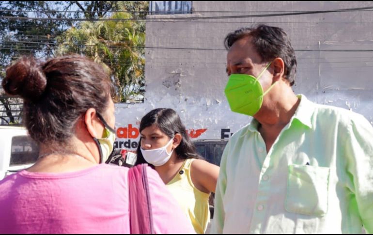 Cosío Gaona  visitó este martes colonias como Santa Margarita, La Tuzania, y Residencial Poniente. ESPECIAL