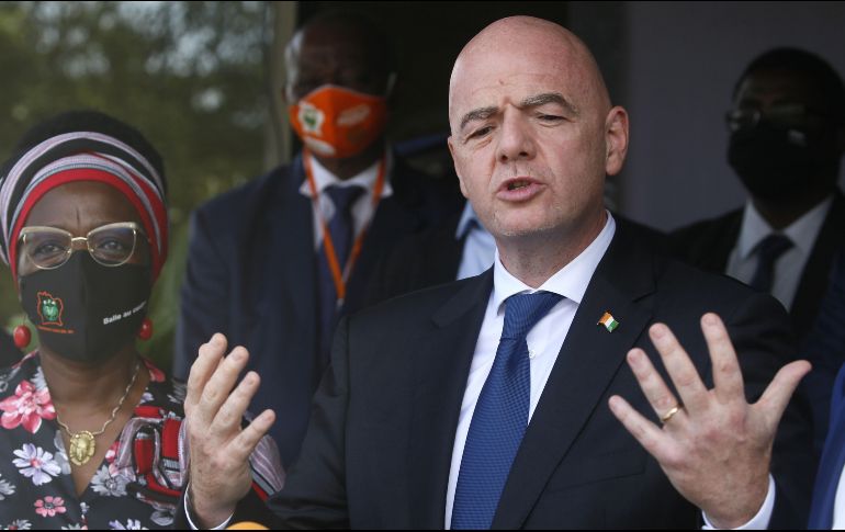 Para Infantino, las eventuales sanciones deberían venir 