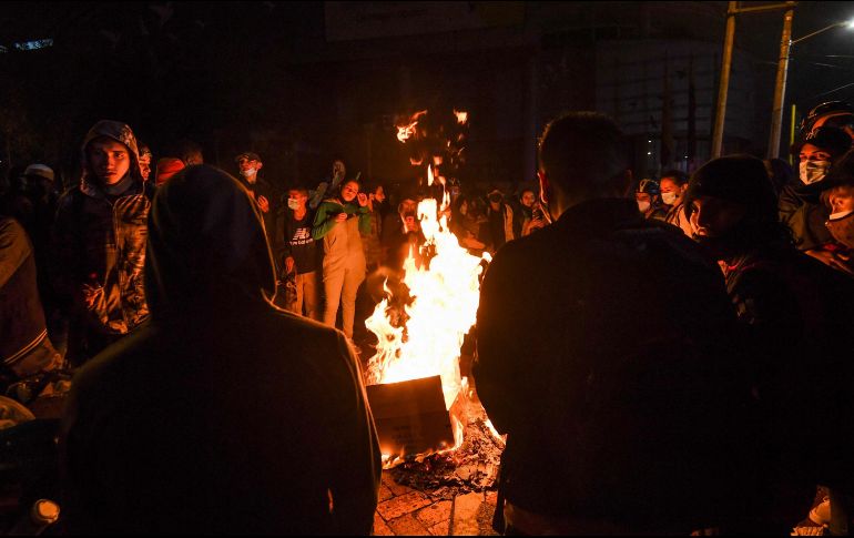 La alcaldesa de Bogotá, Claudia López, califica de noche 
