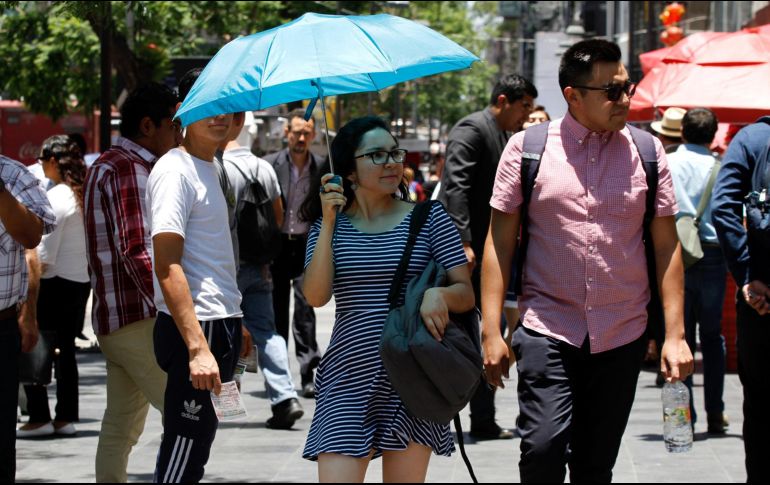 Se esperan temperaturas máximas que irán de los 40 a los 45 grados en algunas zonas de Jalisco. NTX/ ARCHIVO