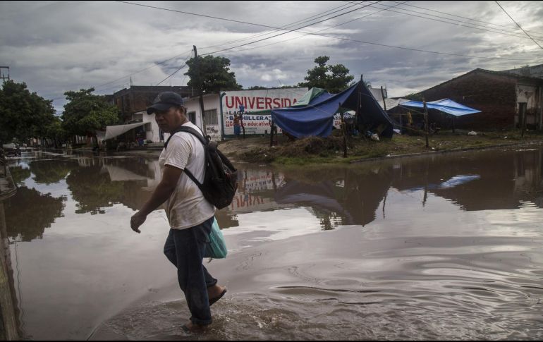 Estos puntos de inundación se suman a los 305 puntos recurrentes en la ciudad, para un total de 321.  EFE/ ARCHIVO