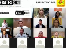 El ejercicio “De cara a los electores. Debates 2021” se divide en cuatro rondas. ESPECIAL