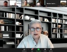 Margarita Sierra, secretaria de Planeación y Participación Ciudadana, durante el debate. ESPECIAL