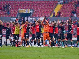 Los rojinegros del Atlas disputarán un partido de vida o muerte el próximo sábado cuando se enfrenten a Tigres por el duelo de Reclasificación del Torneo Guard1anes 2021. IMAGO7