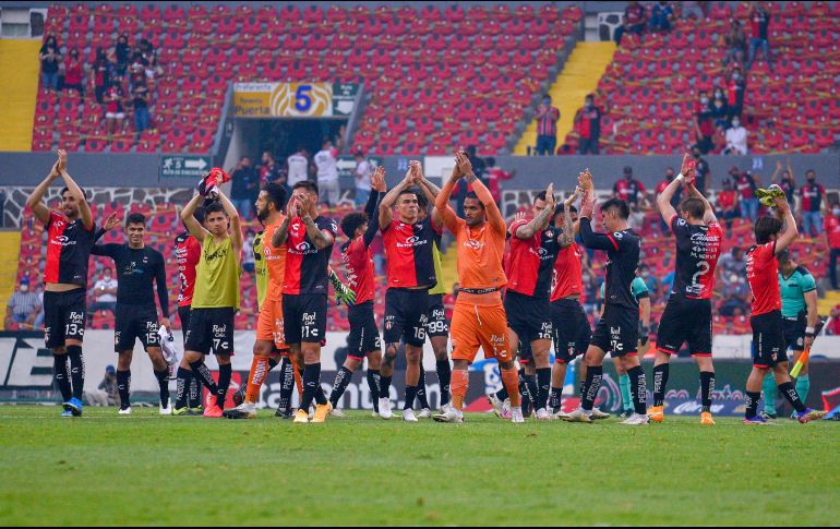 Los rojinegros del Atlas disputarán un partido de vida o muerte el próximo sábado cuando se enfrenten a Tigres por el duelo de Reclasificación del Torneo Guard1anes 2021. IMAGO7