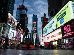 Nueva York planea ofrecer tan pronto como este fin de semana vacunas de una sola dosis para COVID-19 a turistas en atracciones locales como Times Square, el puente de Brooklyn y Central Park, previa aprobación de las autoridades del estado. AP / ARCHIVO