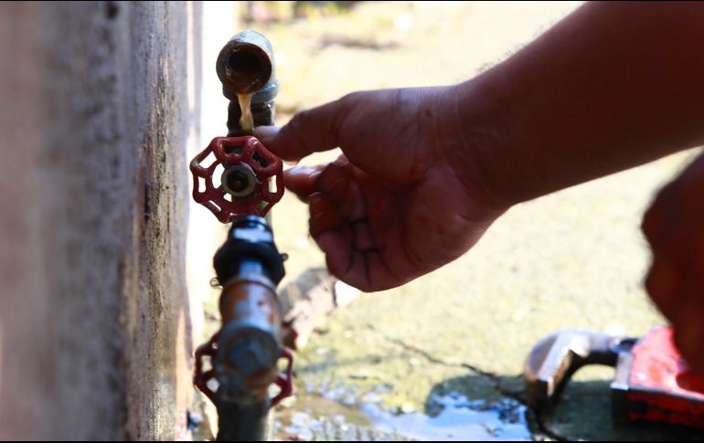 El titular del SIAPA presumió que la entidad ha hecho un muy buen manejo de la sequía toda vez que en los siguientes días volverá el suministro a varias colonias. ESPECIAL / SIAPA