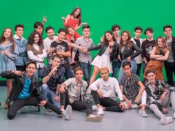 Nikolas Caballero, Paola Marín, Constanza Landon, Dreyken Lawes, Diego Cervantes, Daniel Deisenman y Joaquín Emanuel son algunos integrantes del equipo. ESPECIAL/Cortesía Azteca