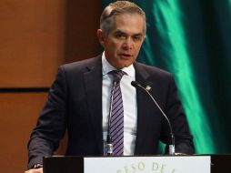 Acusan que los primeros señalamientos sobre fallas ocurrieron después del sismo del 2017, cuando Mancera era el jefe de gobierno. NTX/ARCHIVO