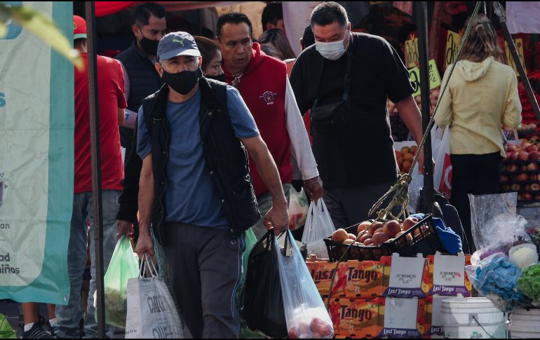 Con respecto a mayo de 2020, el mes con el Indicador de Confianza del Consumidor Jalisciense más bajo registrado, se tiene una recuperación de 8.35 puntos. EL INFORMADOR /ARCHIVO
