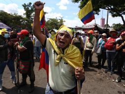 Las manifestaciones en Colombia comenzaron como una movilización contra una reforma fiscal regresiva que derivó en un movimiento de protesta más amplio contra el gobierno. EFE/P. Rodríguez