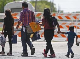 Desde febrero, autoridades del sur de Texas se han encontrado con 715 niños no acompañados que fueron previamente expulsados con sus familias a México bajo el Título 42. EFE/ARCHIVO