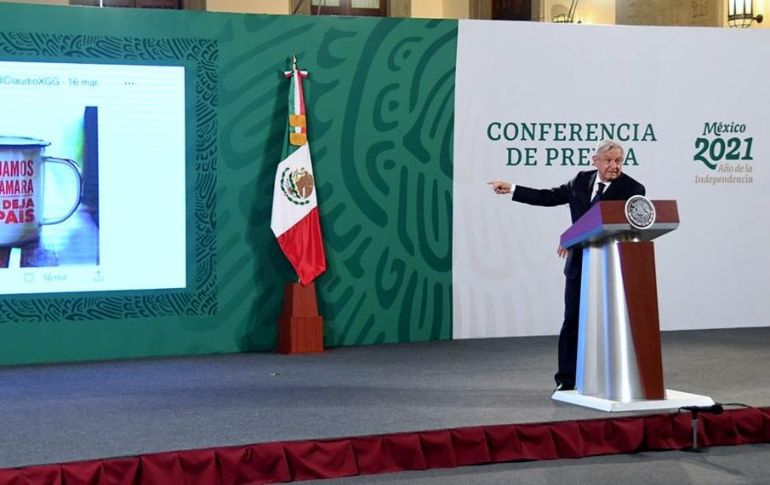 El Ejecutivo federal ayer presuntas facturas que demuestran que de 2018 a la fecha MCCI recibió 50 millones de pesos de USAID. SUN/A, Martínez