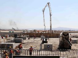 El AIFA está previsto para 2022. Así luce a un año. SUN