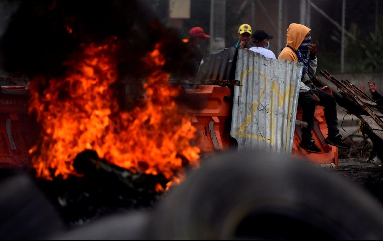 En Cali es donde se han vivido los hechos más violentos, sobre todo entre el 30 de abril y el 3 de mayo. EFE / E. Guzmán