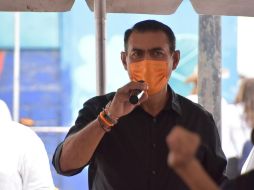 En Lomas del Mirador, el candidato planteó rehabilitar el pozo profundo de agua y construir un macrotanque con líneas de interconexión para resolver el desabasto. ESPECIAL