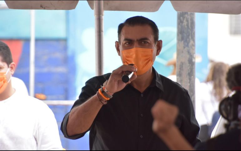 En Lomas del Mirador, el candidato planteó rehabilitar el pozo profundo de agua y construir un macrotanque con líneas de interconexión para resolver el desabasto. ESPECIAL