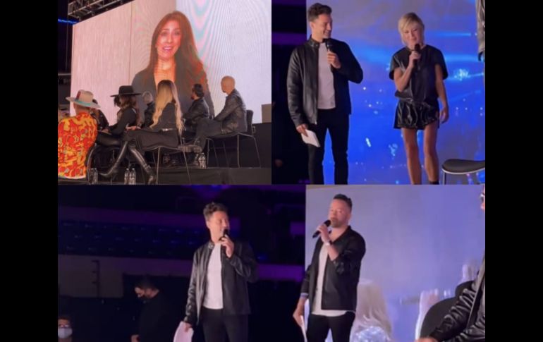 Chumel Torres estuvo presentando al elenco con Ari. INSTAGRAM / 90spoptour