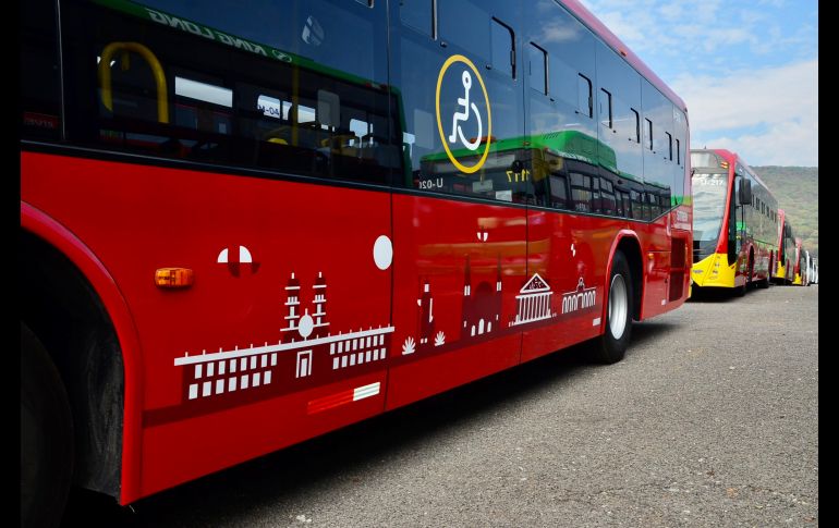 Las nuevas unidades cumplen con los requerimientos de seguridad vial del usuario. ESPECIAL / Gobierno de Jalisco