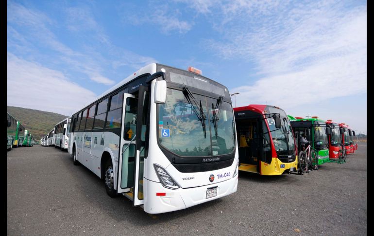 De las unidades, 176 son de piso bajo y 160 constan de un sistema dual, es decir, de piso bajo y alto. ESPECIAL / Gobierno de Jalisco