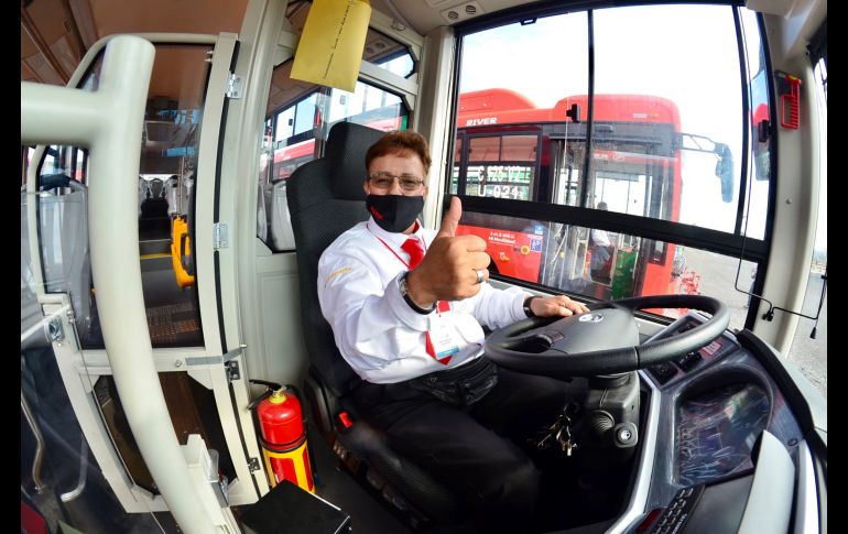 Las nuevas unidades cumplen con los requerimientos de seguridad vial del usuario. ESPECIAL / Gobierno de Jalisco