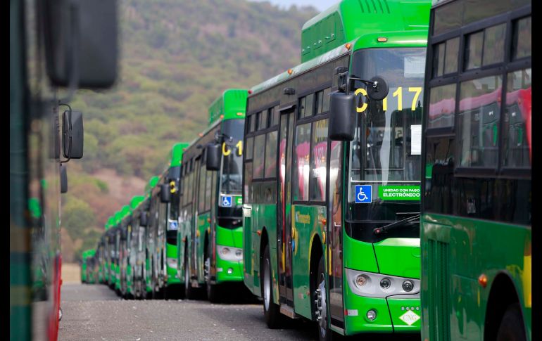 De las unidades, 176 son de piso bajo y 160 constan de un sistema dual, es decir, de piso bajo y alto. ESPECIAL / Gobierno de Jalisco