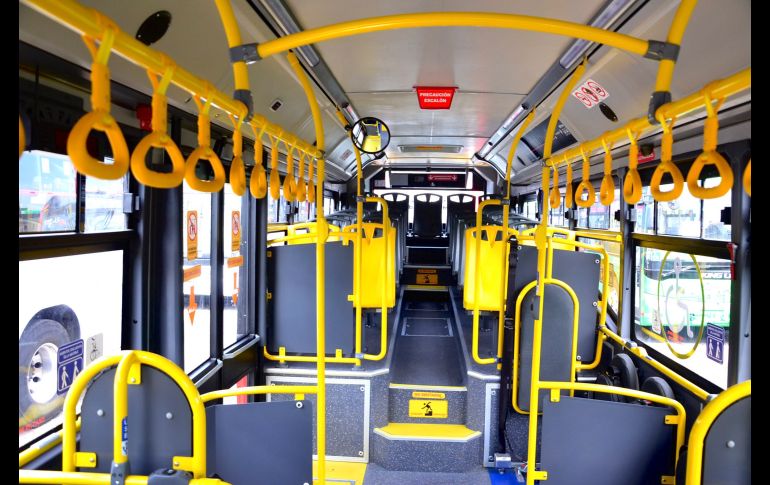 De las unidades, 176 son de piso bajo y 160 constan de un sistema dual, es decir, de piso bajo y alto. ESPECIAL / Gobierno de Jalisco