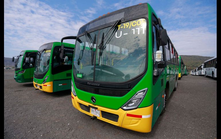 De las unidades, 176 son de piso bajo y 160 constan de un sistema dual, es decir, de piso bajo y alto. ESPECIAL / Gobierno de Jalisco