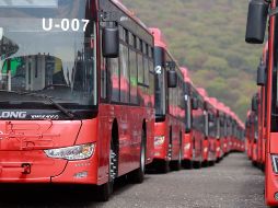 De las unidades, 176 son de piso bajo y 160 constan de un sistema dual, es decir, de piso bajo y alto. ESPECIAL / Gobierno de Jalisco