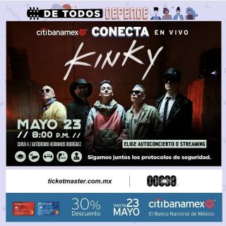 ¿Cuándo es el autoconcierto de Kinky?