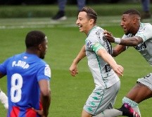 Guardado no anotaba con el Real Betis desde el 29 de enero del 2018.  EFE / J. Etxezarreta