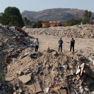 Detienen a ocho por tirar escombro en el Bosque La Primavera