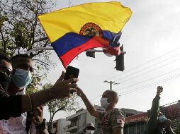 Por primera vez en 16 días las concentraciones y marchas fueron mínimas. EFE/R. Maldonado