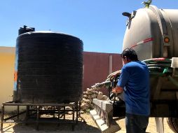 Para solicitar el servicio de pipas gratuitas se puede llamar a la línea telefónica SIAPATEL 3668-2482. ESPECIAL / SIAPA