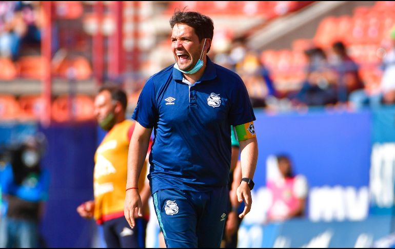 Larcamón pidió a su afición tener confianza y hacer pesar la cancha del Estadio Cuauhtémoc, todo con el único objetivo de lograr el pase a la siguiente ronda. IMAGO7