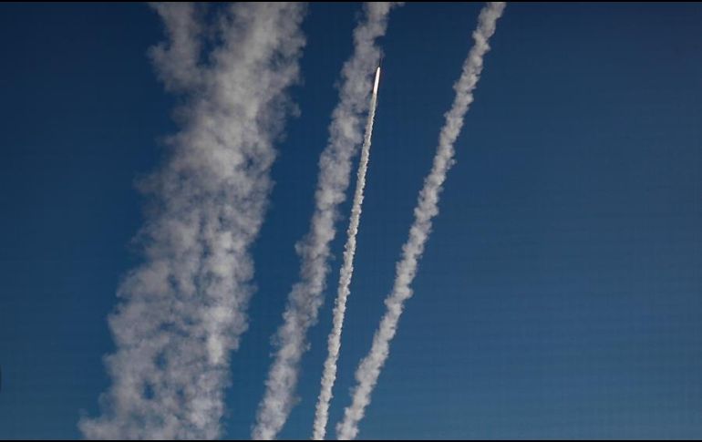 La violencia entre Israel y Gaza ha causado hasta ahora la muerte de al menos 126 palestinos. EFE/M. Saber