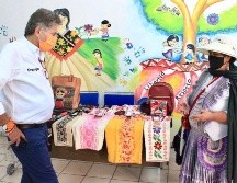 Juan José Frangie presidió un acto en la colonia 12 de Diciembre. ESPECIAL