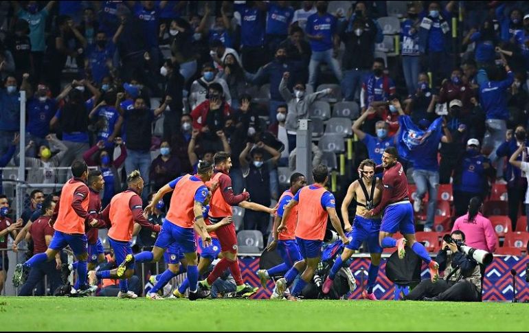 Santiago Jiménez anotó el gol de último minuto que le dio el pase al Cruz Azul. IMAGO7/E. Espinosa