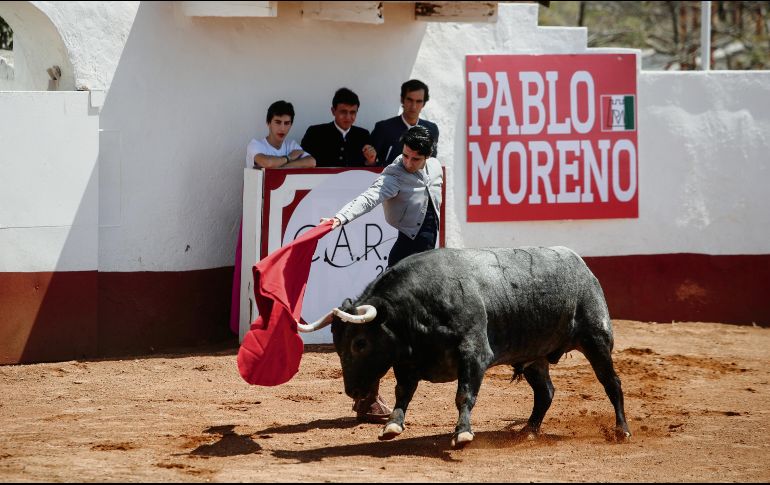 ARTE. Las futuras promesas de la fiesta brava se prepararon intensamente en el CART. EL INFORMADOR• G. Gallo