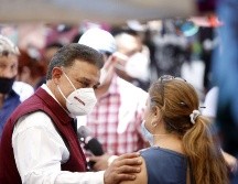 El morenista también recorrió el mercado y el tianguis de San Onofre. Cortesía